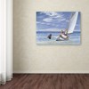 Trademark Fine Art Edward Hopper 'Ground Swell' Canvas Art, 14x19 ALI10042-C1419GG